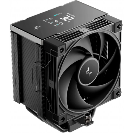 Устройство охлаждения(кулер) Deepcool AK700 Digital NYX Soc-AM5/AM4/1200/1700/1851 черный 4-pin 21-36dB Al+Cu LCD 280W 1252gr Ret (R-AK700-BKNNMN-GJD-1), фото 