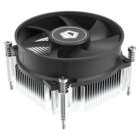 Кулер ID-COOLING DK-19 PWM серебристый/черный 92мм алюминий 2200rpm 26db 4-pin 95W 55мм, фото 