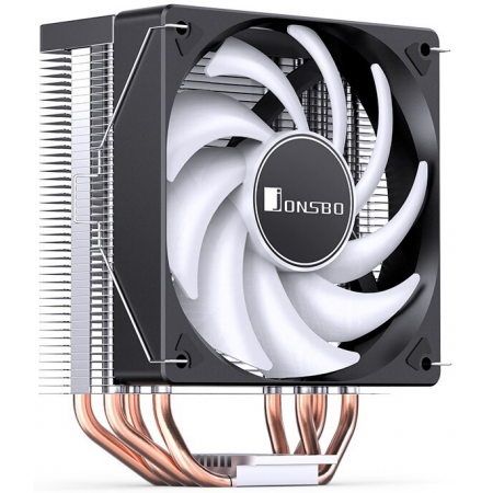 Кулер для процессора Кулер для процессора/ CPU Cooler JONSBO CR-1000E (210W, 4-pin PWM, 154mm, Al/Cu, 4x6mm, FRGB, 1x120mm, 59.48CFM, 32.0dBA, 1500RPM, S: 1700/1200/115X, Black), фото , изображение 5