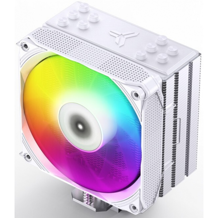 Кулер для процессора Кулер для процессора/ CPU Cooler JONSBO PISA A5 ARGB (265W, 4-pin PWM, 153mm, Al/Cu, 5x6mm, ARGB, 1x120mm, 81.27CFM, 36.8dBA, 1850RPM, S: 1851/1700/1200/115X, AM4/AM5 White), фото , изображение 5