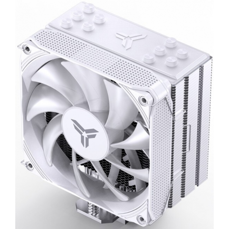 Кулер для процессора Кулер для процессора/ CPU Cooler JONSBO PISA A5 ARGB (265W, 4-pin PWM, 153mm, Al/Cu, 5x6mm, ARGB, 1x120mm, 81.27CFM, 36.8dBA, 1850RPM, S: 1851/1700/1200/115X, AM4/AM5 White), фото , изображение 6