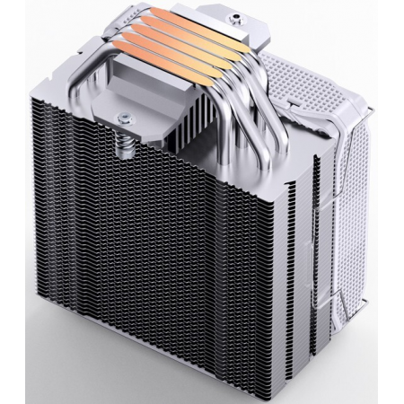 Кулер для процессора Кулер для процессора/ CPU Cooler JONSBO PISA A5 ARGB (265W, 4-pin PWM, 153mm, Al/Cu, 5x6mm, ARGB, 1x120mm, 81.27CFM, 36.8dBA, 1850RPM, S: 1851/1700/1200/115X, AM4/AM5 White), фото , изображение 7