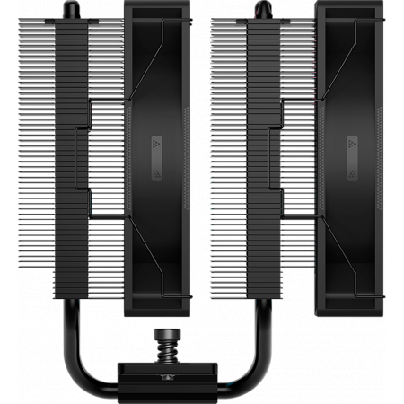 Кулер для процессора CPU Cooler PCCooler RT620 ARGB BK (250W, 4-pin PWM, 157mm, Al/Cu, 6x6mm, 2x120mm, 73.32CFM, 34.9dBA, 2200RPM, S: 1851/1700/1200/115X, AM5/AM4, black), фото , изображение 7