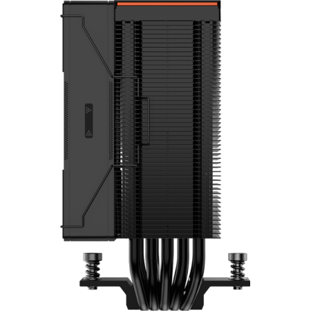 Кулер для процессора CPU Cooler PCCooler RZ500 BK (250W, 4-pin PWM, 155mm, Al/Cu, 5x6mm, 1x120mm, 86.73CFM, 32dBA, 2200RPM, S: 1851/1700/1200/115X, AM5/AM4, black), фото , изображение 6