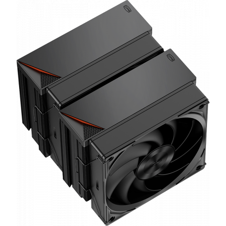 Кулер для процессора PCCooler RZ620 BK (260W, 4-pin PWM, 157.5mm, Al/Cu, 6x6mm, 1x120mm, 86.73CFM, 32dBA, 2200RPM, S: 1851/1700/1200/115X, AM5/AM4, black), фото , изображение 2