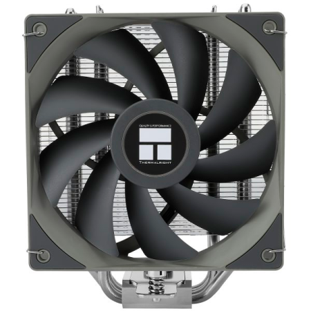Кулер для процессора/ CPU Cooler Thermalright Assassin Spirit 120 V2  (4-pin PWM, 154mm, Al/Cu, 4x6mm, 1x120mm, 66.17CFM, 25.6dBA, 1500RPM, S: 1851/1700/1200/115X, AM5/AM4, silver, black, grey), фото , изображение 2