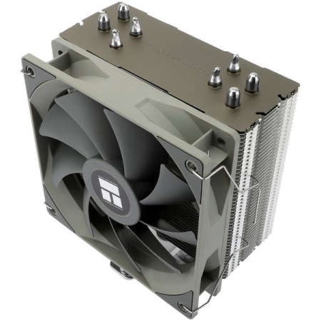 Кулер для процессора/ CPU Cooler Thermalright Assassin Spirit 120 V2  (4-pin PWM, 154mm, Al/Cu, 4x6mm, 1x120mm, 66.17CFM, 25.6dBA, 1500RPM, S: 1851/1700/1200/115X, AM5/AM4, silver, black, grey), фото , изображение 5