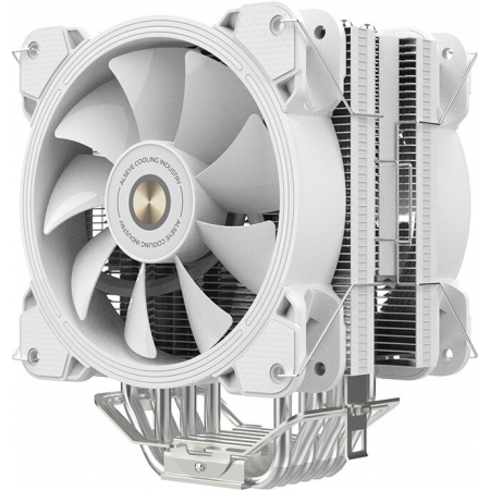 Вентилятор ALSEYE H120D (White) TDP: 200W Product Dimensions:123x154x106mm Heatsink Dimensions:154x123x58mm Heatsink Weight:518g Heat Pipe:O6mmx6pcs Fan Dimensions-:120x120x25mm (875842), фото , изображение 2