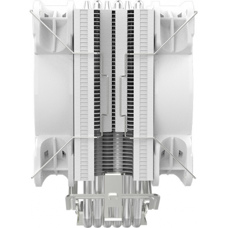 Вентилятор ALSEYE H120D (White) TDP: 200W Product Dimensions:123x154x106mm Heatsink Dimensions:154x123x58mm Heatsink Weight:518g Heat Pipe:O6mmx6pcs Fan Dimensions-:120x120x25mm (875842), фото , изображение 4