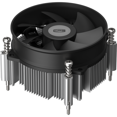 Устройство охлаждения(кулер) PcCooler R95S-I Soc-1200/1700/1851 серебристый/черный 4-pin 31.1dB Al 95W 360gr Ret (R95S-XXNIXX-CL), фото 