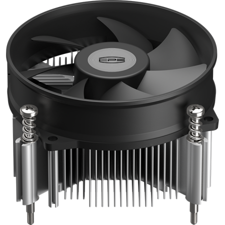 Устройство охлаждения(кулер) PcCooler R95S-I Soc-1200/1700/1851 серебристый/черный 4-pin 31.1dB Al 95W 360gr Ret (R95S-XXNIXX-CL), фото , изображение 2