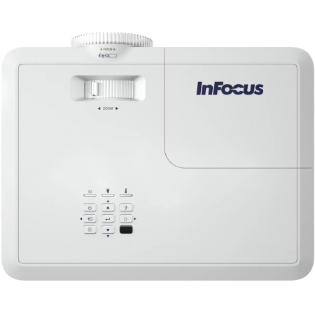 Проектор Infocus IN0002SL DLP, 4000 lm, SVGA, 30 000:1, 1.942.16:1, HDMI 1.4, VGA in, S-Video, 3.5mm in/out, USB-A, лампа 15 000ч.(ECO mode), 3W, 27дБ, 2,6 кг, БЕЛЫЙ, фото , изображение 2