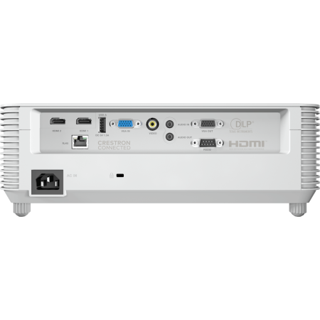 Проектор InFocus [IN0046ST] DLP, WXGA, 4300 lm, 30 000:1, 0.521:1, 2xHDMI 1.4, VGA in/out, Composite Video, 3.5mm in/out, USB-A, RS-232, RJ-45, лампа 15 000ч.(ECO mode), 10W, 27дБ, 2,9 кг, PJ-Link, БЕЛЫЙ, фото , изображение 4
