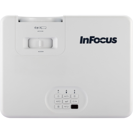 Лазерный проектор InFocus [IN1008SL] DLP, FullHD, 4500 lm, 3 500 000:1, 1.481.62:1, HDMI x2 (1.4, 2.0), VGA in/out x1, RS232 x1, Audio out, USB-A x1 (питание), 1х15w, 2,9 кг, белый, фото , изображение 5