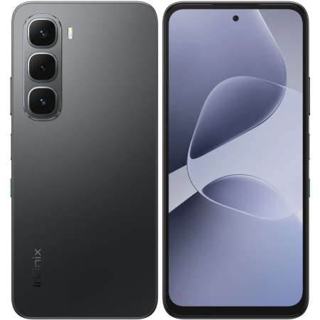 Смартфон Infinix HOT 60i 8+256GB Sleek Black, фото 