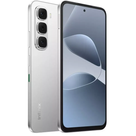 Смартфон Infinix HOT 60i 8+256GB Titanium Silver, фото , изображение 2