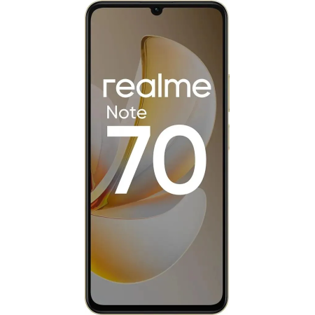 Смартфон Realme Note 70 RMX5313 6/128Gb, золотой, фото , изображение 3
