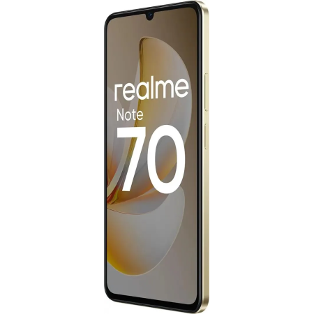Смартфон Realme Note 70 RMX5313 6/128Gb, золотой, фото , изображение 4
