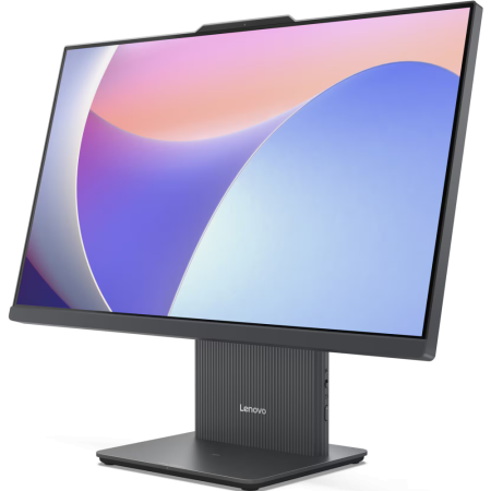 Моноблок Lenovo IdeaCentre AIO 24IRH9 23.8" FHD (1920x1080) IPS 250N 100Hz, i5-13420H, 1x16GB DDR5-5200, 512GB SSD M.2, Intel UHD, WiFi6, BT, 5.0MP Cam, USB KB&Mouse, NoOS, Luna Grey, 1Y, фото , изображение 3