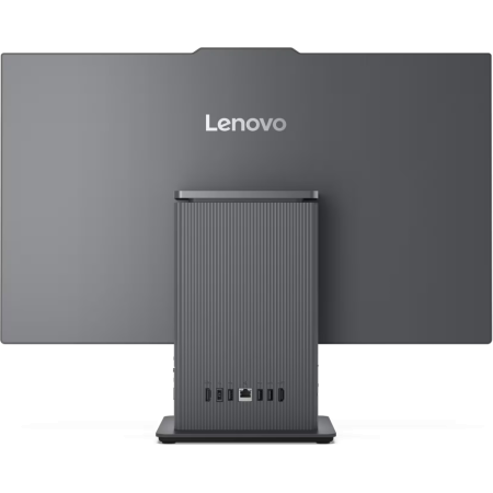 Моноблок Lenovo IdeaCentre AIO 27ARR9 27" FHD (1920x1080) IPS 300N, Ryzen 5 7535HS, 1x16GB DDR5-4800, 512GB SSD M.2, Radeon 660M, WiFi6, BT, 5.0MP+IR Cam, USB KB&Mouse, NoOS, Luna Grey, 1Y, фото , изображение 4