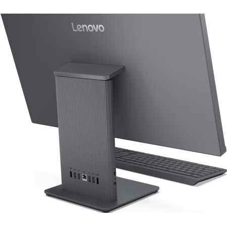 Моноблок Lenovo IdeaCentre AIO 27ARR9 27" FHD (1920x1080) IPS 300N, Ryzen 5 7535HS, 1x16GB DDR5-4800, 512GB SSD M.2, Radeon 660M, WiFi6, BT, 5.0MP+IR Cam, USB KB&Mouse, NoOS, Luna Grey, 1Y, фото , изображение 7