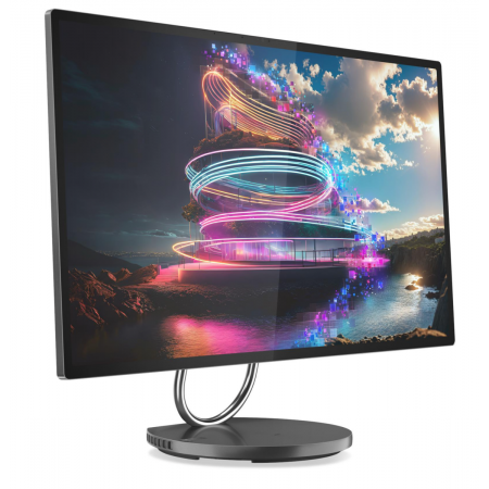 Моноблок Lenovo Yoga AIO 32ILL10 31.5" UHD (3840x2160) IPS 495N, Ultra 7 258V, 32GB LPDDR5x-8533, 1TB SSD M.2, Intel Arc 140V, WiFi7, BT, 5.0MP+IR, Wireless Keyboard&Mouse, Win 11 Home Rus, Storm Grey, 1Y, фото , изображение 2