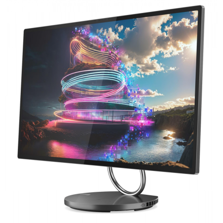 Моноблок Lenovo Yoga AIO 32ILL10 31.5" UHD (3840x2160) IPS 495N, Ultra 7 258V, 32GB LPDDR5x-8533, 1TB SSD M.2, Intel Arc 140V, WiFi7, BT, 5.0MP+IR, Wireless Keyboard&Mouse, Win 11 Home Rus, Storm Grey, 1Y, фото , изображение 3