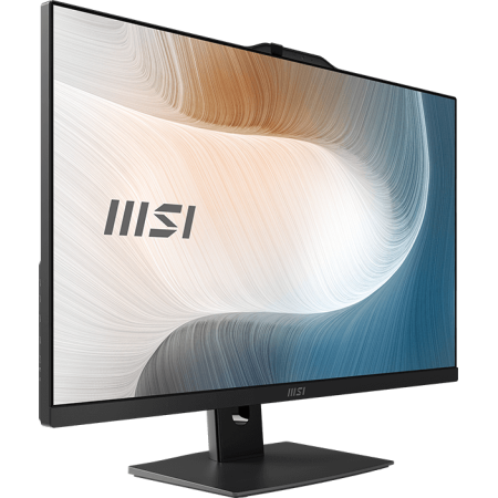 Моноблок MSI Modern AM272P 1M-687XRU 27 Full HD Core 7 150U (1.8) 32Gb SSD1Tb Graphics noOS GbitEth WiFi BT 120W клавиатура мышь Cam черный 1920x1080, фото , изображение 2