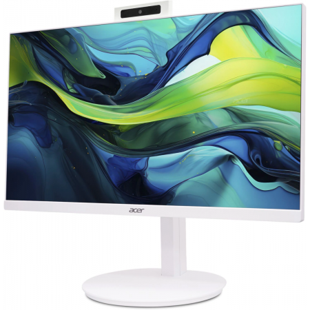 Моноблок Acer Aspire C24A-GRPL 23.8" Full HD Core 5 120U (1.4) 16Gb SSD512Gb Graphics CR Eshell GbitEth WiFi BT 90W клавиатура мышь Cam белый 1920x1080, фото , изображение 3