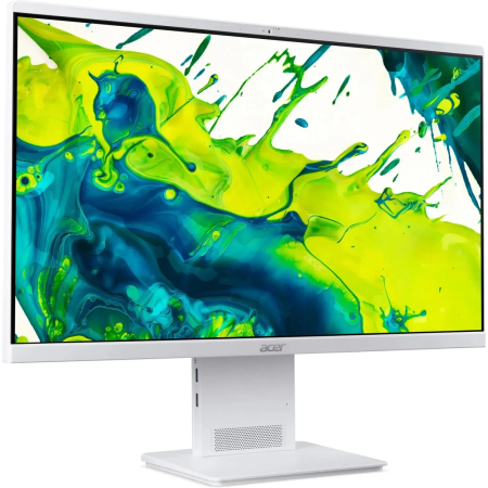 Моноблок Acer Aspire S24B-GMTL-U 23.8" Full HD Core Ultra 7 155U (1.7) 16Gb SSD512Gb Arc graphics Eshell GbitEth WiFi BT 90W клавиатура мышь Cam белый 1920x1080, фото , изображение 2