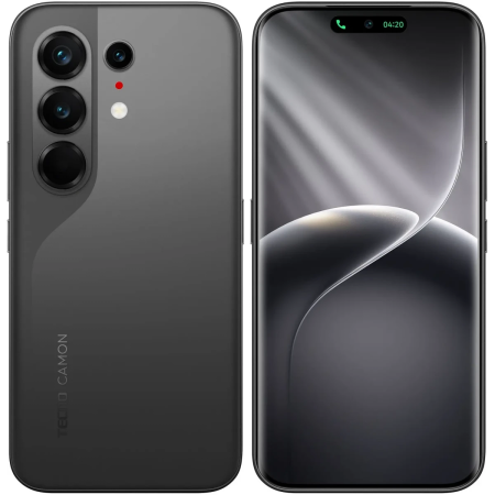 Смартфон Tecno Camon 50 Ultra 5G 512Gb 8Gb черный моноблок 3G 4G 2Sim 6.78" 1208x2644 Android 16 50Mpix 802.11 a/b/g/n/ac/ax NFC GPS GSM900/1800 GSM1900 Protect FM, фото 