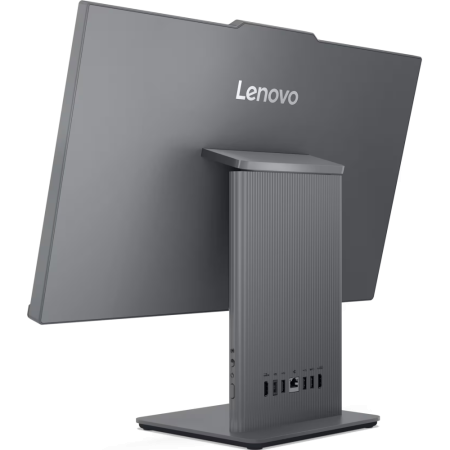Lenovo IdeaCentre AIO 24IRH9 23.8" FHD (1920x1080) IPS 250N 100Hz, i7-13620H, 1x16GB DDR5-5200, 512GB SSD M.2, Intel UHD, WiFi6, BT, 5MP Cam, USB KB&Mouse, NoOS, Luna Grey, 1Y, фото , изображение 5