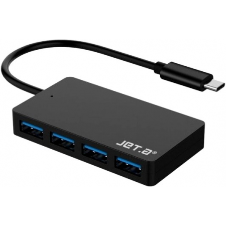 USB-концентратор  Jet.A JA-UH38 Black, фото 