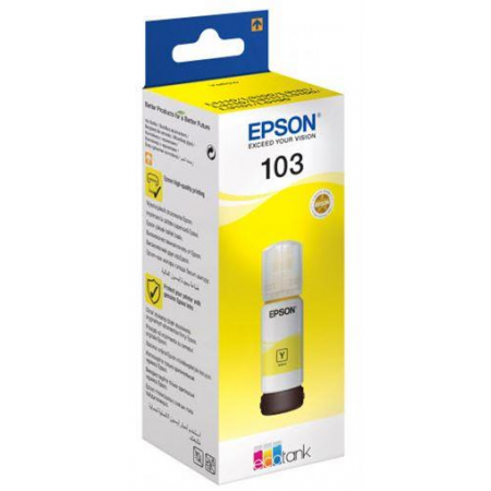 Чернила (Контейнер) Epson L3150 yellow [103], фото , изображение 2