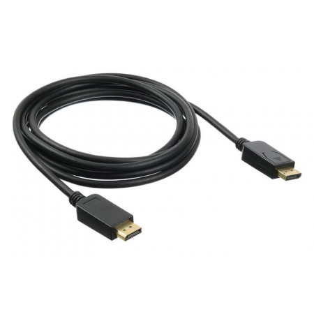 Кабель DisplayPort Buro DisplayPort (m) - DisplayPort (m) 3м черный, фото 