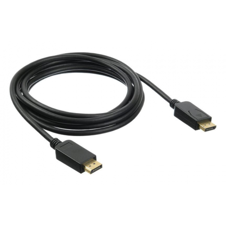 Кабель DisplayPort Buro DisplayPort (m) - DisplayPort (m) 2м черный, фото 
