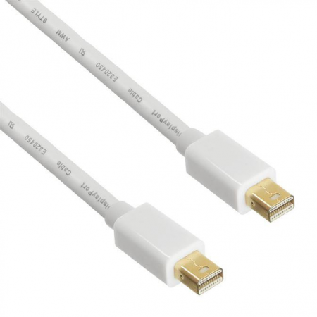 Кабель miniDisplayport Buro miniDisplayport (m) - miniDisplayport (m) 2м белый, фото , изображение 3