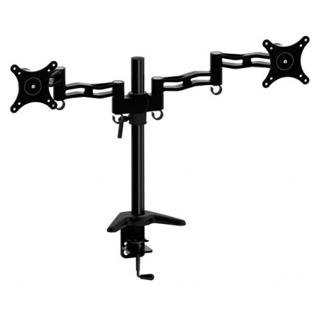 Кронштейн для мониторов Cactus CS-VM-D08-BK 13"-27" черный, фото 
