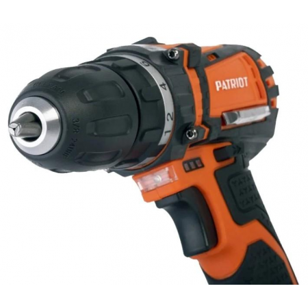 Аккумуляторная дрель-шуруповерт PATRIOT BR 181UES Li-Ion 2.0 А·ч 18 В х2 кейс, фото , изображение 3