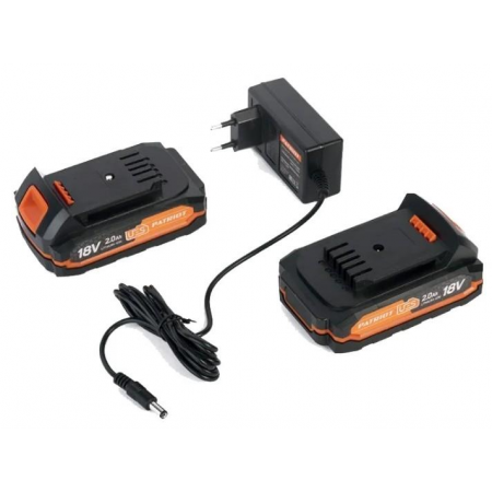 Аккумуляторная дрель-шуруповерт PATRIOT BR 181UES Li-Ion 2.0 А·ч 18 В х2 кейс, фото , изображение 17