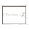 Экран с электроприводом Lumien Eco Control 128x171 см (раб. область 122х165 см) Matte White черная кайма по периметру 4:3, фото 