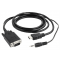 Кабель-переходник Cablexpert A-HDMI-VGA-03-6 1.8м черный, фото 