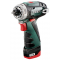 Аккумуляторная дрель-шуруповерт Metabo PowerMaxx BS Basic, 12 В, 2.0 А·ч х2, коробка, фото , изображение 5