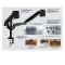 Кронштейн для мониторов Kromax OFFICE-12 15"-32" черный, фото , изображение 4