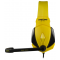 Компьютерная гарнитура PANTEON GHP-100 black/yellow, фото , изображение 3