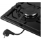 Газовая варочная панель MAUNFELD EGHE.64.3STS-EB/G, черный, фото , изображение 11