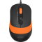 Клавиатура + мышь  A4Tech Fstyler F1010 Black/Orange, фото , изображение 4