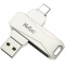 USB Flash накопитель 64Gb Netac U782C Silver, фото 