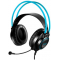 Компьютерная гарнитура A4Tech FH200U, black/blue, фото , изображение 3