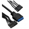 Корпус Minitower ExeGate BAA-113U-AAA450 (mATX, БП AAA450 с вент. 8см, 2*USB+1*USB3.0, аудио, черный), фото , изображение 2